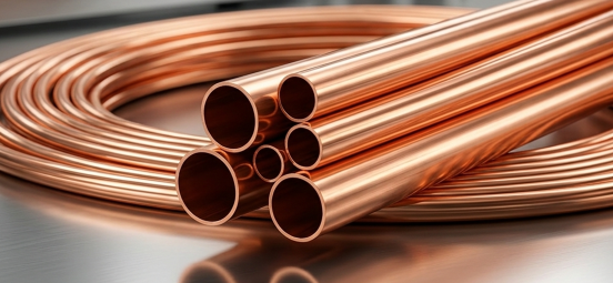 Copper Pipes Tubes